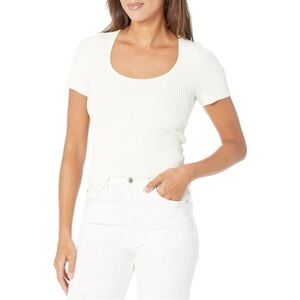 NWT Madewell Ottoman Ribbed Crop Top